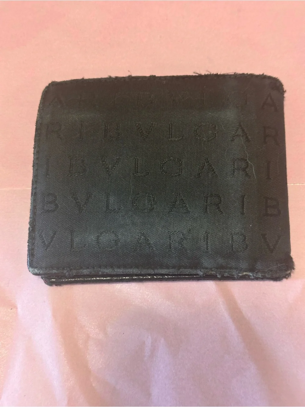 Bvlgari Black Men's Bi-Fold Wallet